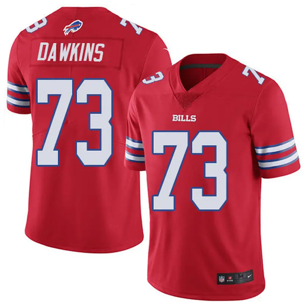 tocy B.Bills #73 Dion Dawkins Player Red Vapor Untouchable Limited Stitched Jerseys