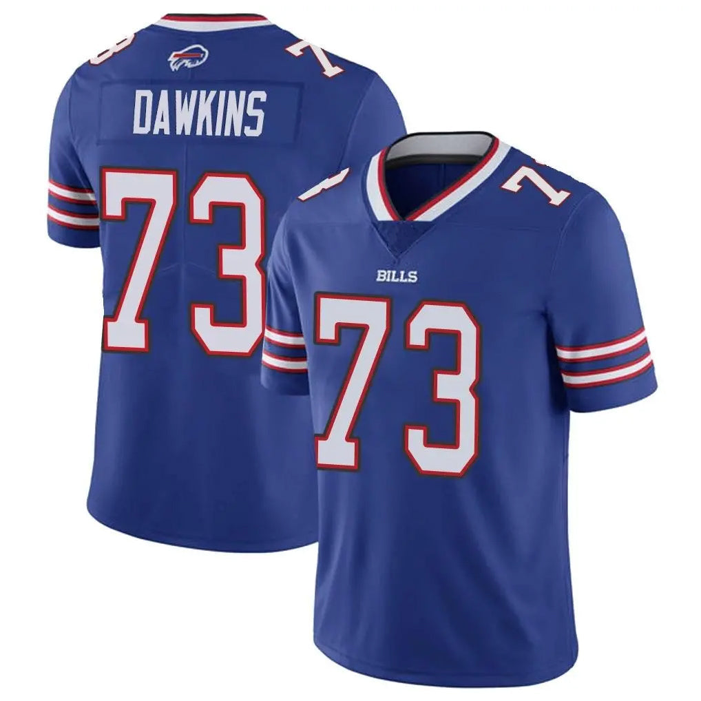 tocy B.Bills #73 Dion Dawkins Player Royal Vapor Untouchable Limited Stitched Jerseys