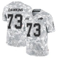 tocy B.Bills #73 Dion Dawkins Player Arctic Camo Salute to Service Limited  Stitched Jerseys