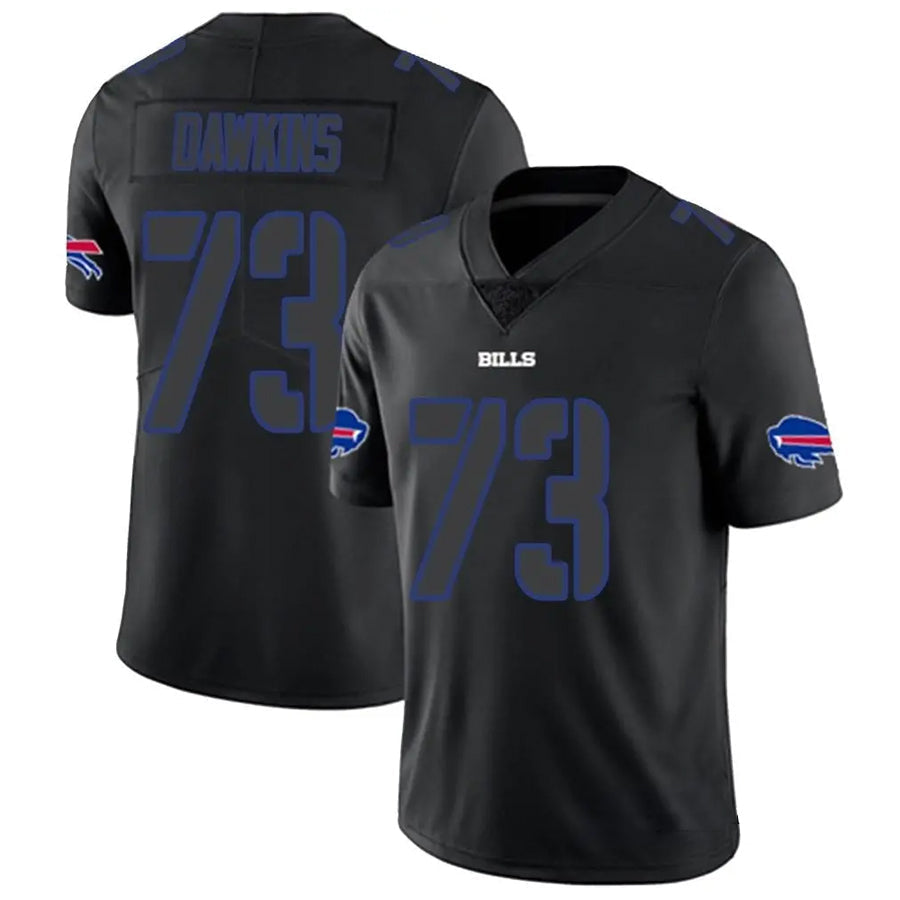 tocy B.Bills #73 Dion Dawkins Player Black Limited Stitched Jerseys