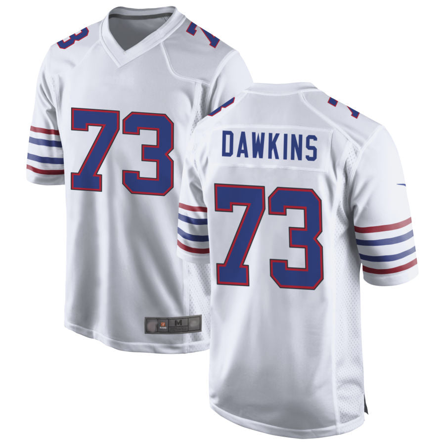 tocy B.Bills #73 Dion Dawkins Player White Game Stitched Jerseys