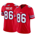 tocy B.Bills #86 Dalton Kincaid Player Red Vapor F.U.S.E. Limited Home Game Stitched Jerseys