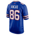 tocy B.Bills #86 Dalton Kincaid Player Royal Home Game Stitched Jerseys