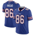 tocy B.Bills #86 Dalton Kincaid Player Royal Vapor Untouchable Limited Stitched Jerseys
