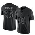 tocy B.Bills #86 Dalton Kincaid Player Black RFLCTV Limited  Stitched Jerseys