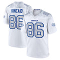 tocy B.Bills #86 Dalton Kincaid Player White Rivalries Collection Game Stitched Jerseys