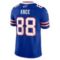 tocy B.Bills #88 Dawson Knox Player Royal Vapor F.U.S.E. Limited Stitched Jerseys