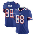tocy B.Bills #88 Dawson Knox Player Royal Vapor Untouchable Limited Stitched Jerseys
