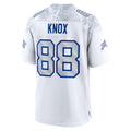tocy B.Bills #88 Dawson Knox Player White Rivalries Collection Game Stitched Jerseys