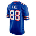 tocy B.Bills #88 Dawson Knox Royal Game Stitched Jerseys