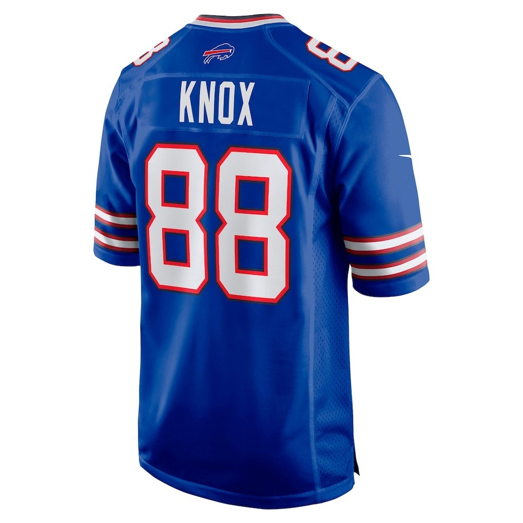tocy B.Bills #88 Dawson Knox Royal Game Stitched Jerseys