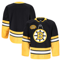 Tocy B.Bruins Black 100th Anniversary Authentic Pro Stitched Jerseys