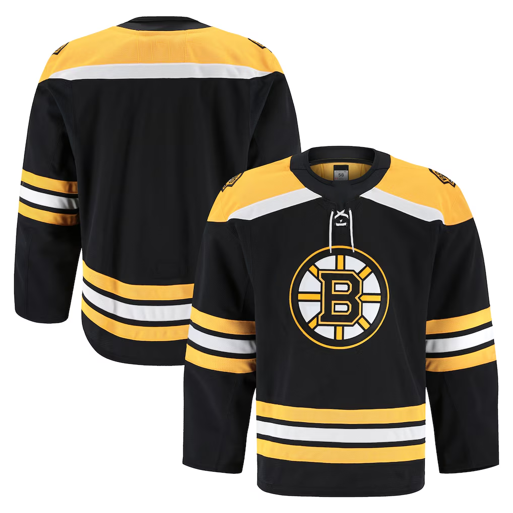 Tocy B.Bruins Black Home Authentic Pro Stitched Jerseys