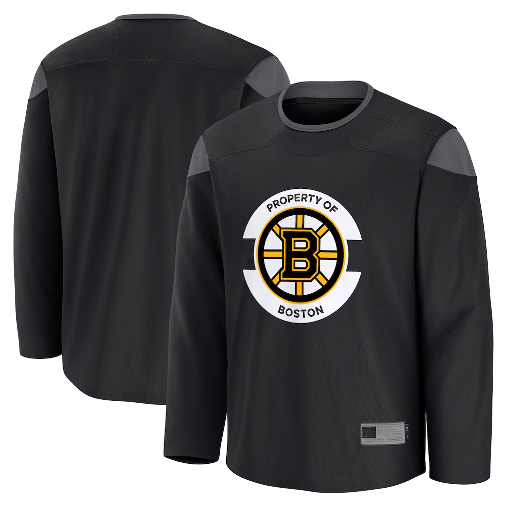 Tocy B.Bruins Black Practice Stitched Jerseys