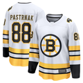 Tocy B.Bruins #88 David Pastrnak White Away Breakaway Player Stitched Jerseys