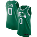 tocy B.Celtics #0 Jayson Tatum Kelly Green Authentic Jerseys - Icon Edition
