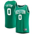 tocy B.Celtics #0 Jayson Tatum  Kelly Green Fast Break Replica Jerseys - Icon Edition