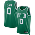 tocy B.Celtics #0 Jayson Tatum Kelly Green Swingman Jerseys - Icon Edition