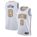 tocy B.Celtics #0 Jayson Tatum White 2025 2026 Swingman Jerseys - City Edition