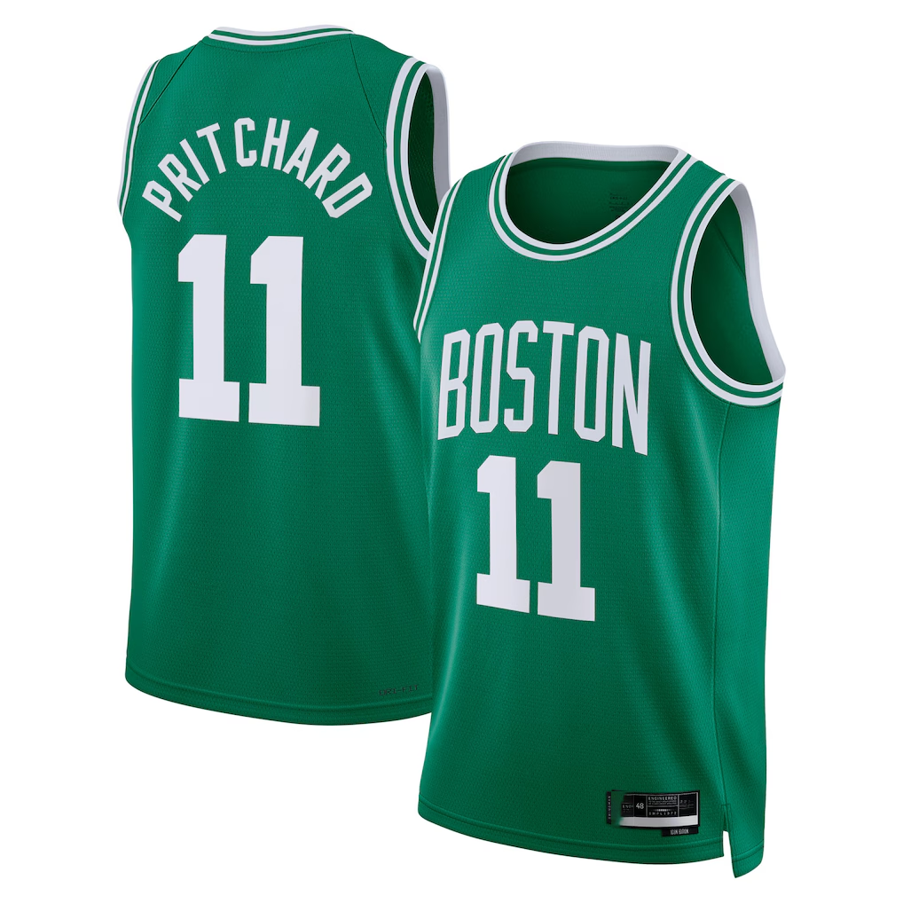 tocy B.Celtics #11 Payton Pritchard Kelly Green Swingman Jerseys - Icon Edition