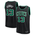 tocy B.Celtics #13 Paul George Black Fast Break Replica Jerseys - Statement Edition