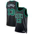 tocy B.Celtics #13 Paul George Black Swingman Jerseys - Statement Edition