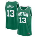 tocy B.Celtics #13 Paul George  Kelly Green Fast Break Replica Jerseys - Icon Edition
