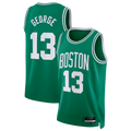 tocy B.Celtics #13 Paul George Kelly Green Swingman Jerseys - Icon Edition
