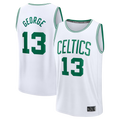 tocy B.Celtics #13 Paul George  White Fast Break Replica Jerseys - Association Edition