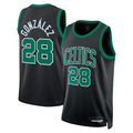 tocy B.Celtics #28 Hugo Gonz¨¢lez Black Swingman Jerseys - Statement Edition