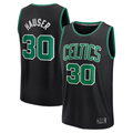 tocy B.Celtics #30 Sam Hauser Black Fast Break Replica Player Jerseys - Statement Edition
