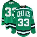tocy B.Celtics #33 Larry Bird Mitchell & Ness Kelly Green Big & Tall Hockey Jerseys