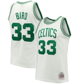 tocy B.Celtics #33 Larry Bird Mitchell & Ness White Hardwood Classics 198586 Swingman Jerseys