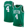 tocy B.Celtics #4 Mitchell Robinson Kelly Green Swingman Jerseys - Icon Edition