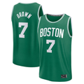 tocy B.Celtics #7 Jaylen Brown  Kelly Green Fast Break Replica Player Jerseys - Icon Edition