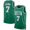 tocy B.Celtics #7 Jaylen Brown Kelly Green Swingman Jerseys - Icon Edition