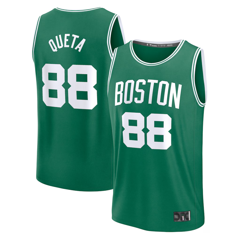 tocy B.Celtics #88 Neemias Queta Kelly Green Fast Break Replica Player Jerseys - Icon Edition