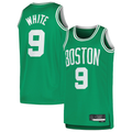 tocy B.Celtics #9 Derrick White Kelly Green Swingman Jerseys - Icon Edition