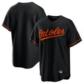 tocy B.Orioles Black Home Game Blank Player Stitched Jerseys