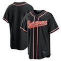 tocy B.Orioles Black Out Fashion Home Game Blank Player Stitched Jerseys