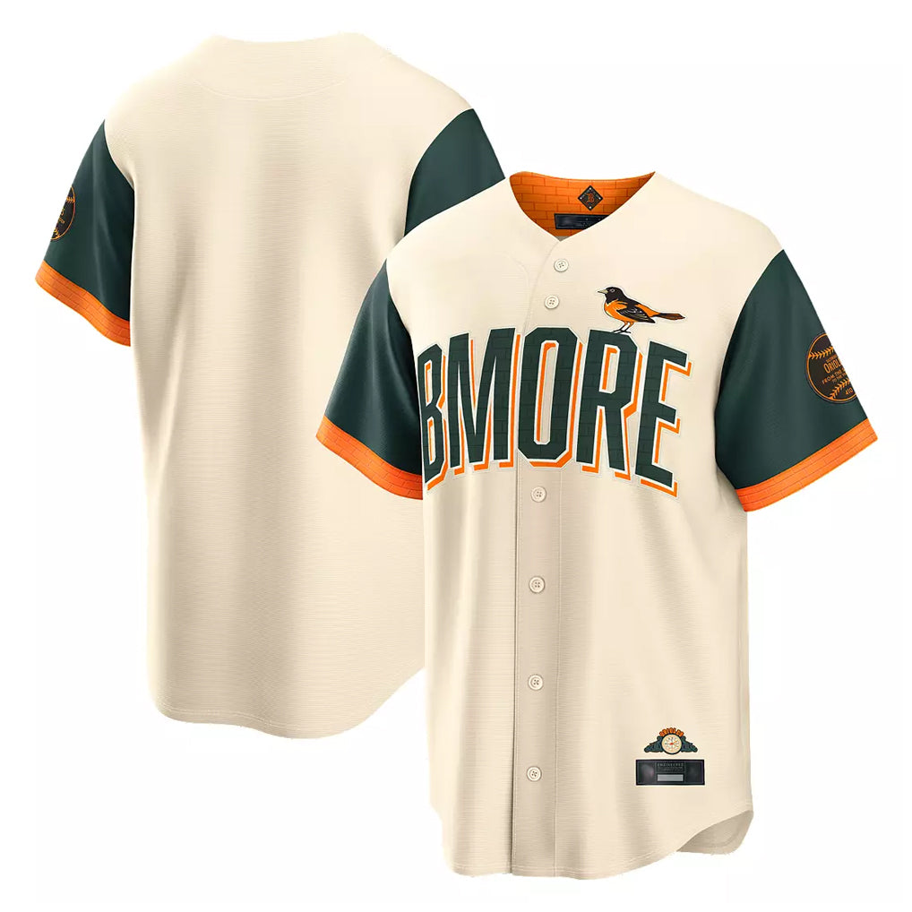 tocy B.Orioles Cream 2026 City Connect Home Blank Player Stitched Jerseys