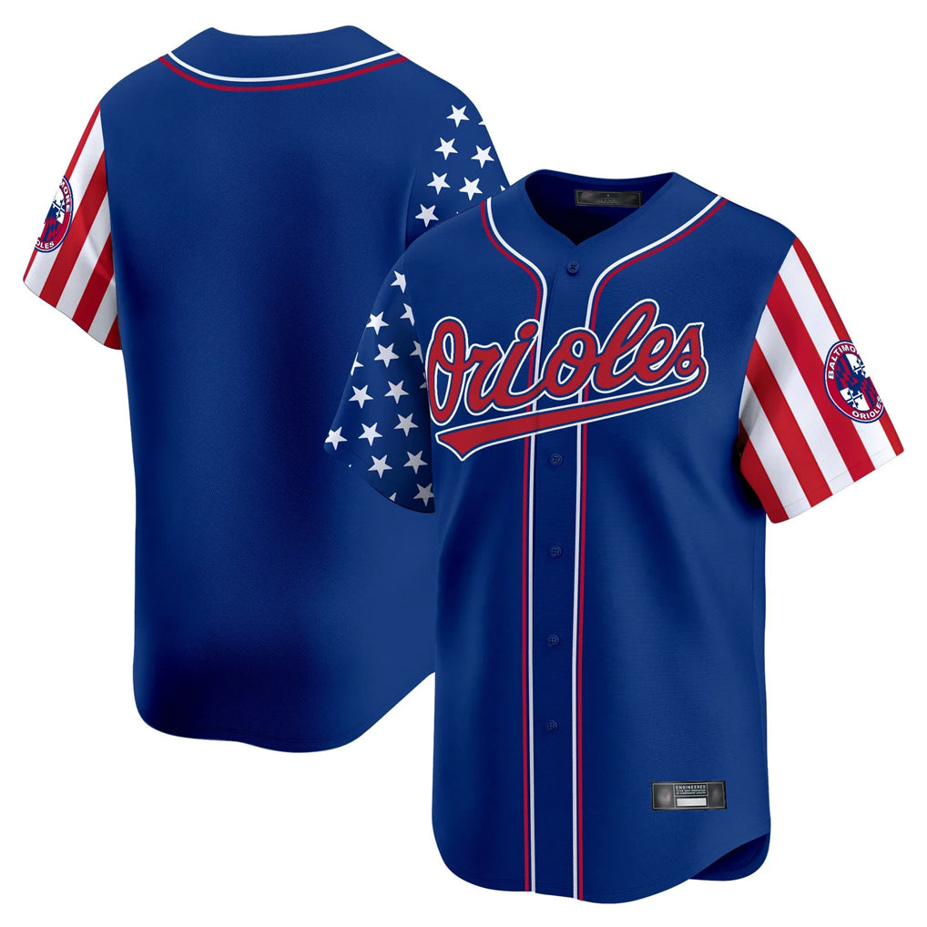 tocy B.Orioles Royal Independence Day Vapor Premier Limited Home Game Blank Player Stitched Jerseys