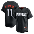 tocy B.Orioles #11 Jordan Westburg Player Black City Connect Limited Home Game Stitched Jerseys