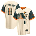 tocy B.Orioles #11 Jordan Westburg Player Cream 2026 City Connect Home Game Stitched Jerseys