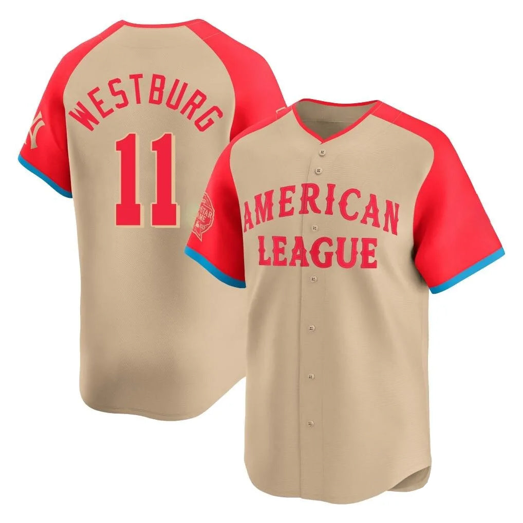 tocy B.Orioles #11 Jordan Westburg Player Cream American League All-Star Limited Home Game Stitched Jerseys