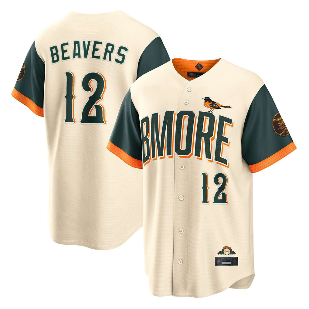 tocy B.Orioles #12 Dylan Beavers Player Cream 2026 City Connect Home Game Stitched Jerseys