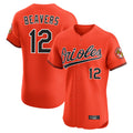 tocy B.Orioles #12 Dylan Beavers Player Orange Limited Elite Home Game Stitched Jerseys