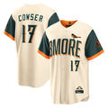 tocy B.Orioles #17 Colton Cowser Player Cream 2026 City Connect Home Game Stitched Jerseys