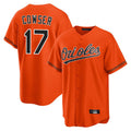 tocy B.Orioles #17 Colton Cowser Player Orange Home Game Stitched Jerseys
