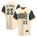 tocy B.Orioles #25 Pete Alonso Player Cream 2026 City Connect Home Game Stitched Jerseys